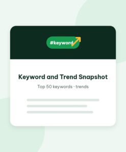 Keyword and Trend Snapshot